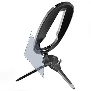 حامل تلسكوبي مثبت في الخلف للجوال، دعم مثلث، قابل للتعديل